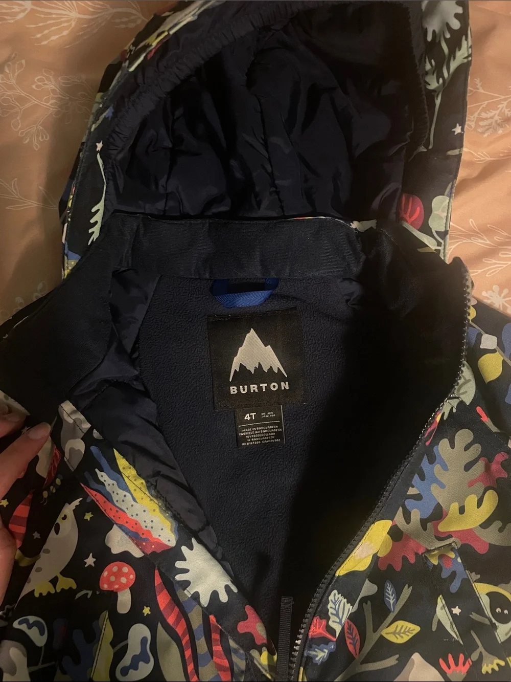 Burton hooded coat